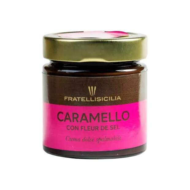 Fratellisicilia Crema Spalmabile Caramello con Fleur du Sel