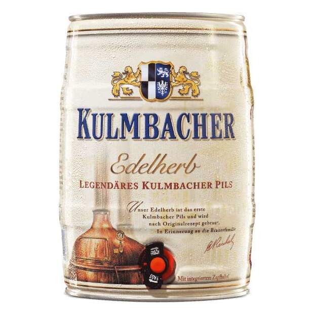 Kulmbacher 5l Fusto Edelherb Vuoto a Perdere