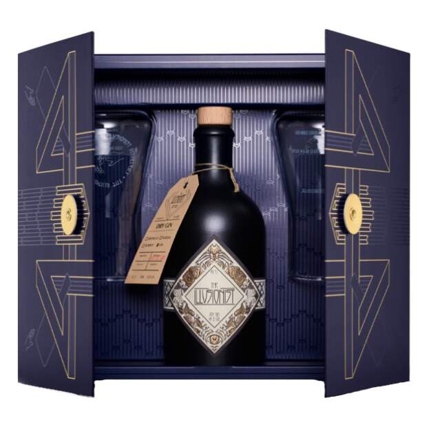 The Illusionist Dry Gin Mysterium - gift box
