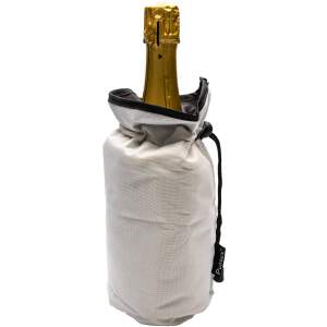 Sektflaschenkühler Cooler Bag Weiß