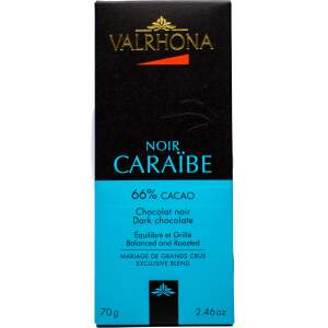 Valrhona Schokoladentafel Caraibe 66%