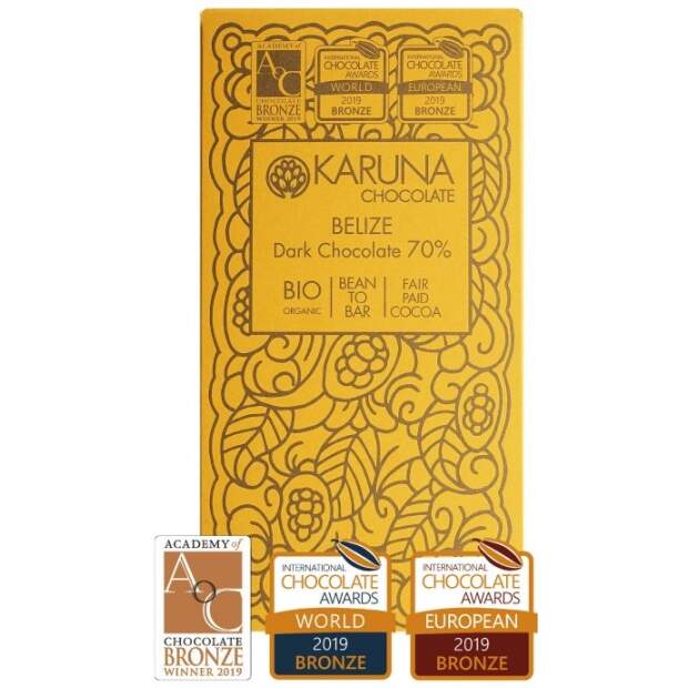 Karuna Chocolate Single Origin Belize 70% ORGANIC