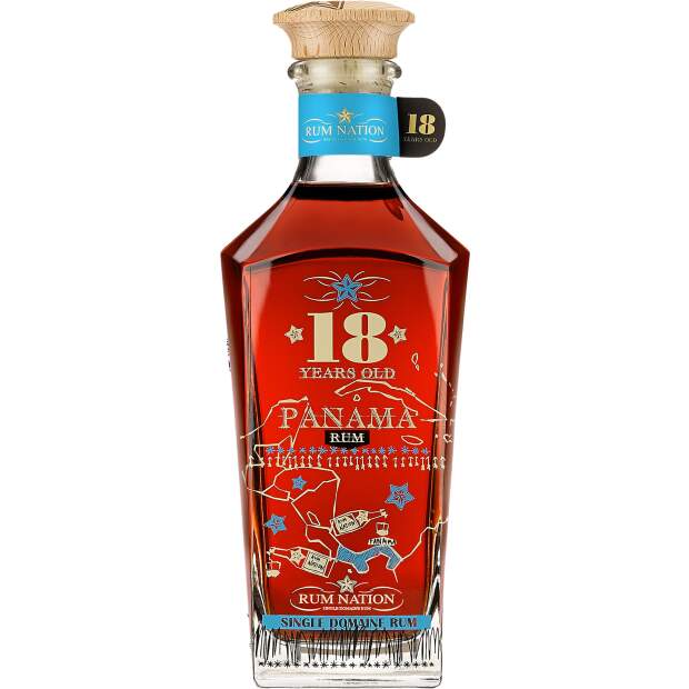 Rum Nation Panama Decanter 18 Jahre