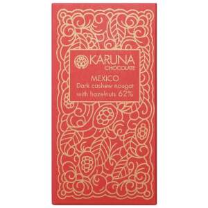 Karuna Schokolade Cashew Nougat und Haselnuss Mexico 62% BIO