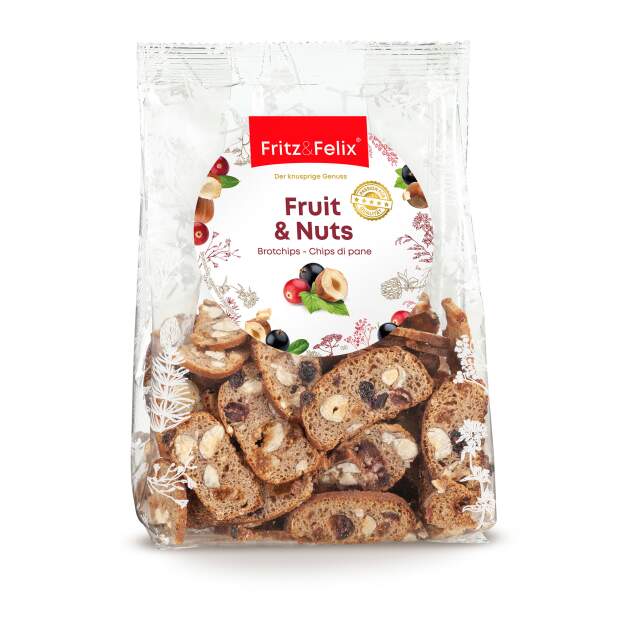 Fritz & Felix Fruit and Nuts Brotchips